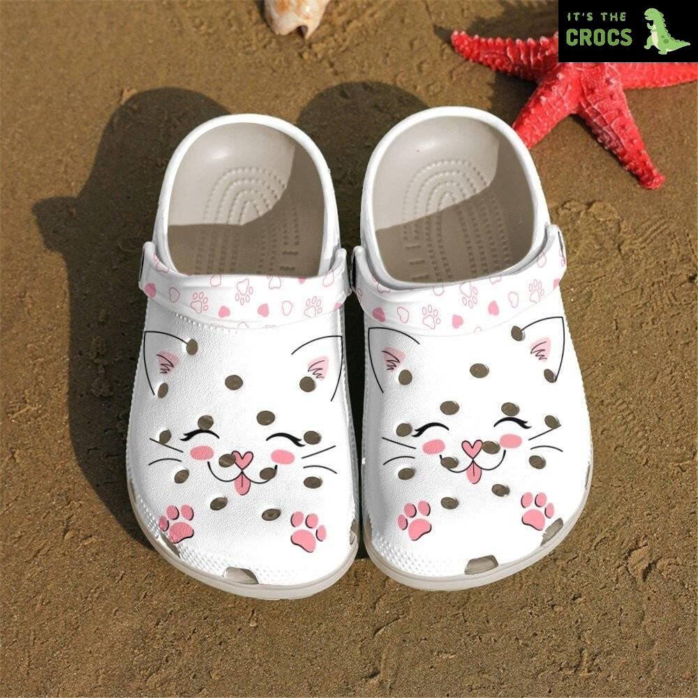 Adorable Cute Kitten Outdoor Shoes Birthday Gift For Women Girls Daughter Niece
