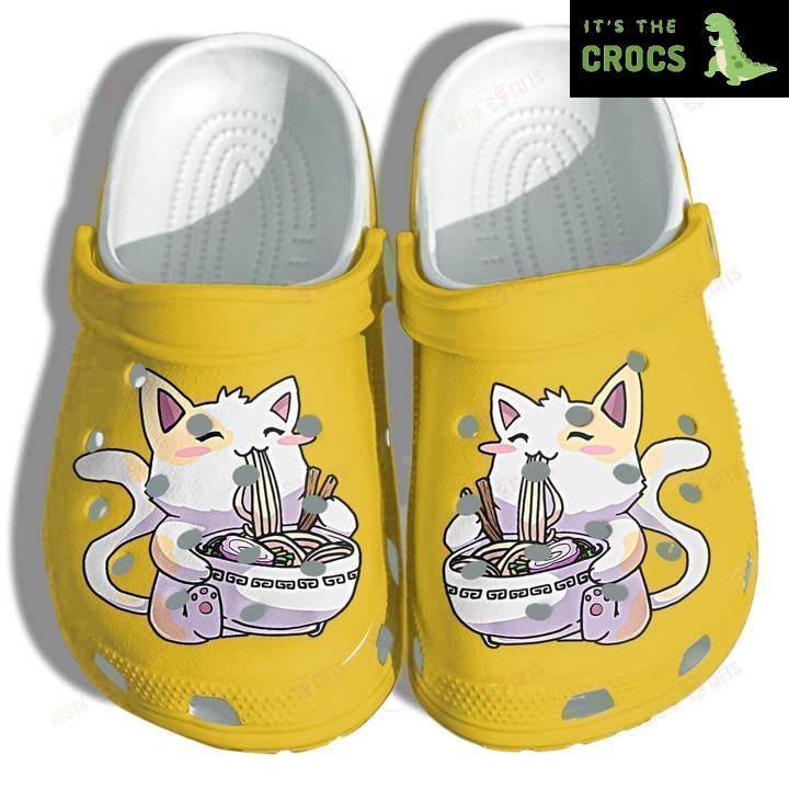 Anime Cat Cute Crocs Classic Clogs Shoes
