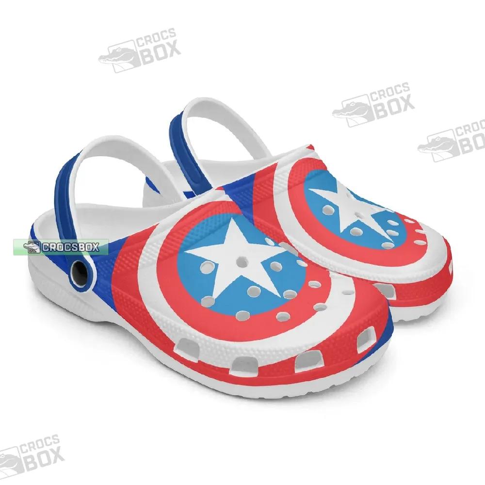 Avengers Captain America’s Shield Crocs Shoes