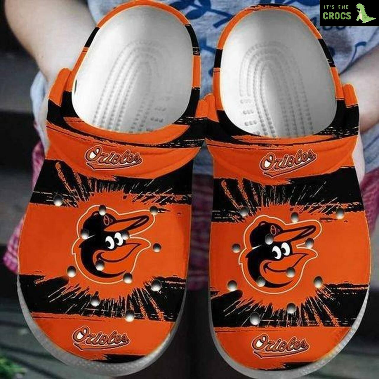 Baltimore Orioles Personalized clog Crocs Shoescrocband Clog Unisex Fashion Style