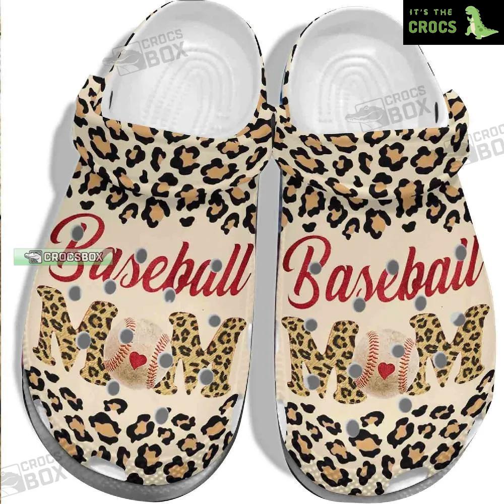 Baseball Mom Custom Shoes Crocs Gift For Mother Day