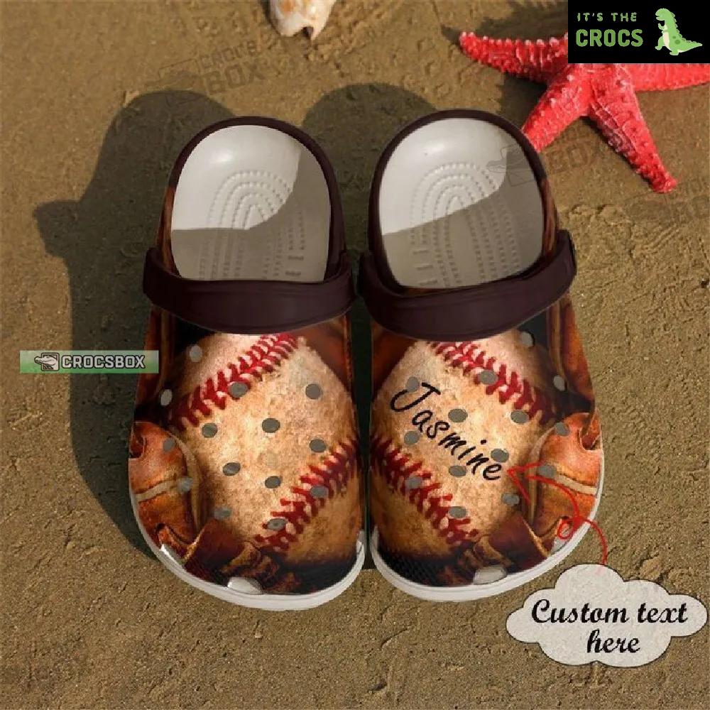 Baseball Personalized Retro Crocs Shoes For Men And Women