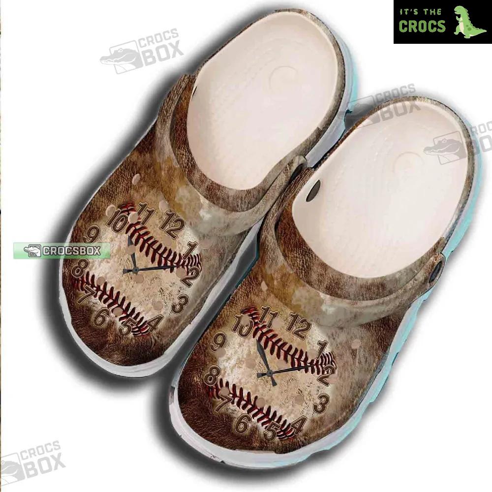 Baseball Shoes Crocs For Batter – Funny Baseball Custom Crocs For Birthday