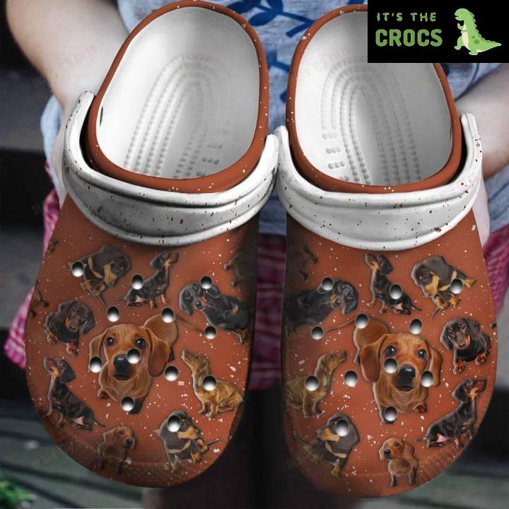 Best Gifts For Dachshund Lovers Crocs Classic Clogs Shoes