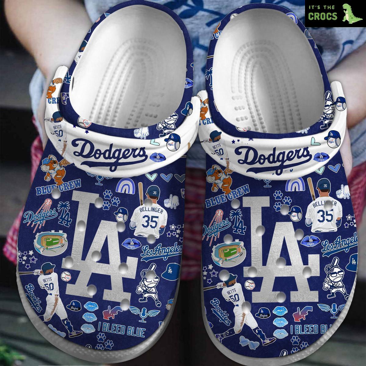 Blue Crew Los Angeles Dodgers Crocs