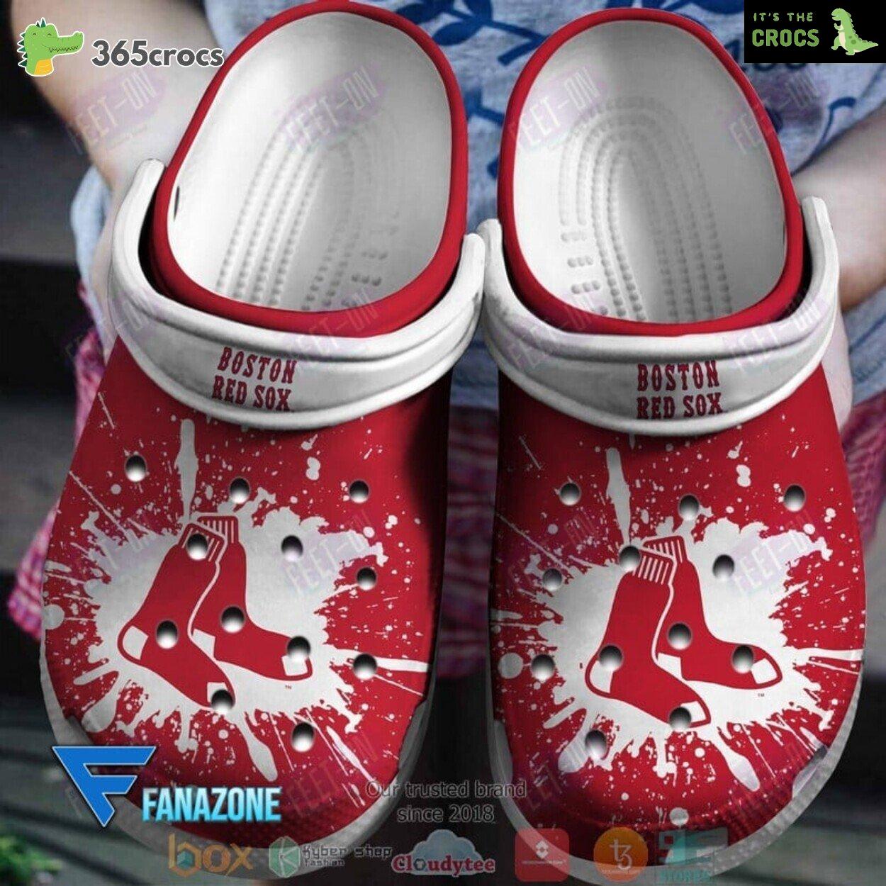 Boston Red Sox MLB Unique Comfortable Sport Clog Shoe Series Inspiration