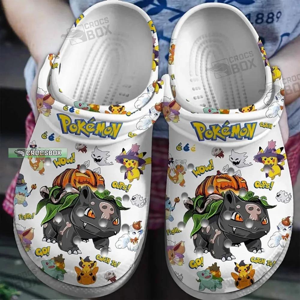 Bulbasaur Pokemon Themed Crocs