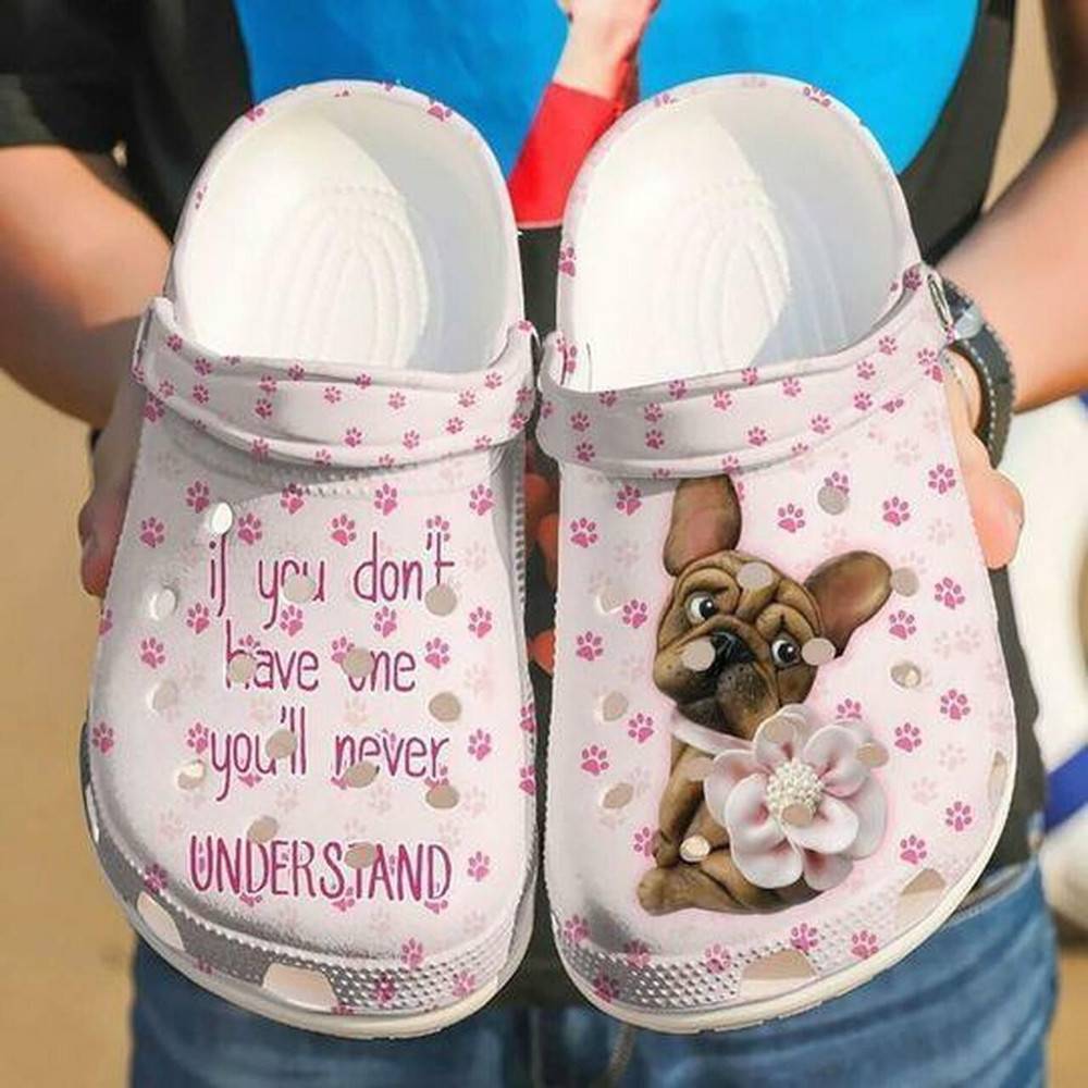 Bulldog Mama Personalized Gift For Lover Rubber clog Crocs Shoes