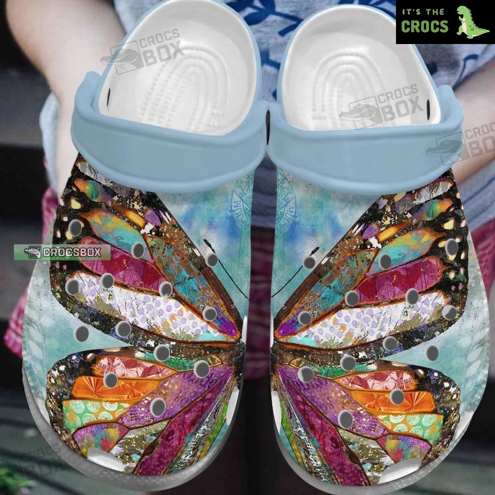Butterfly Colorful Crocs Footwear