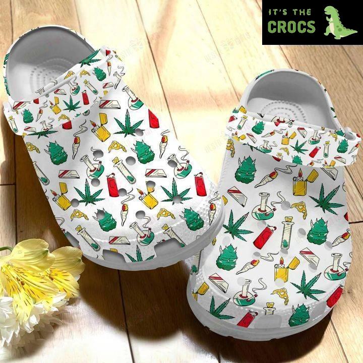 Cannabis Crocs Classic Clogs Shoes PANCR0307