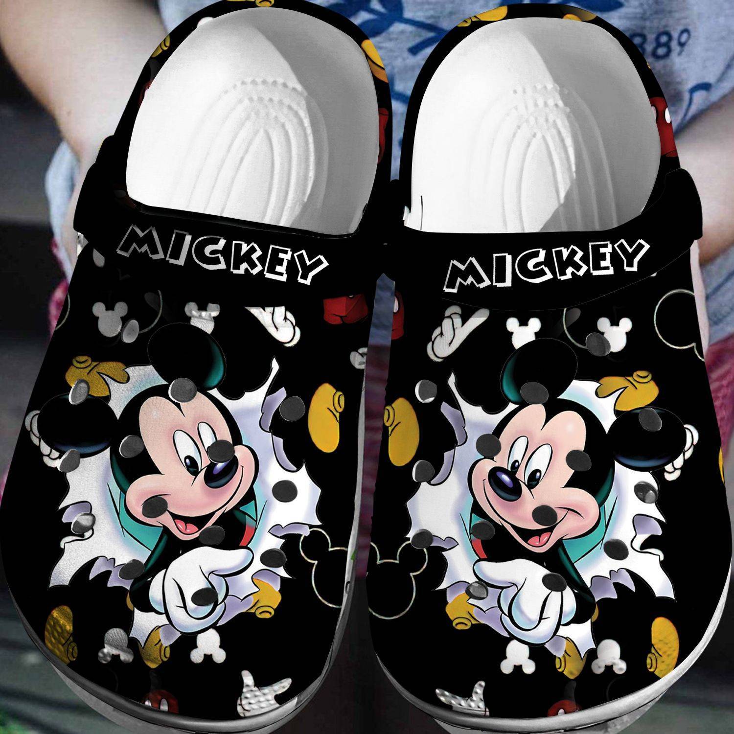 Cartoon Classic: Mickey Mouse 3D Clog Shoes