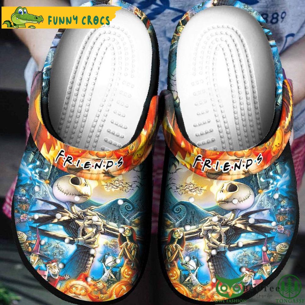 Cartoon Friends Jack Skellington Crocs – Discover Comfort And Style Clog Shoes