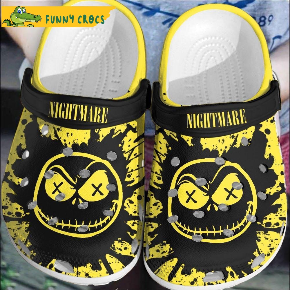 Cartoon NightMare Jack Crocs – Discover Comfort And Style Clog Shoes