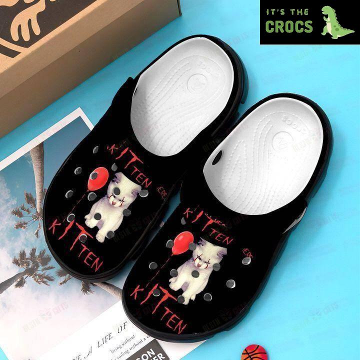 Catitude Craze: Cat Crocs Clogs