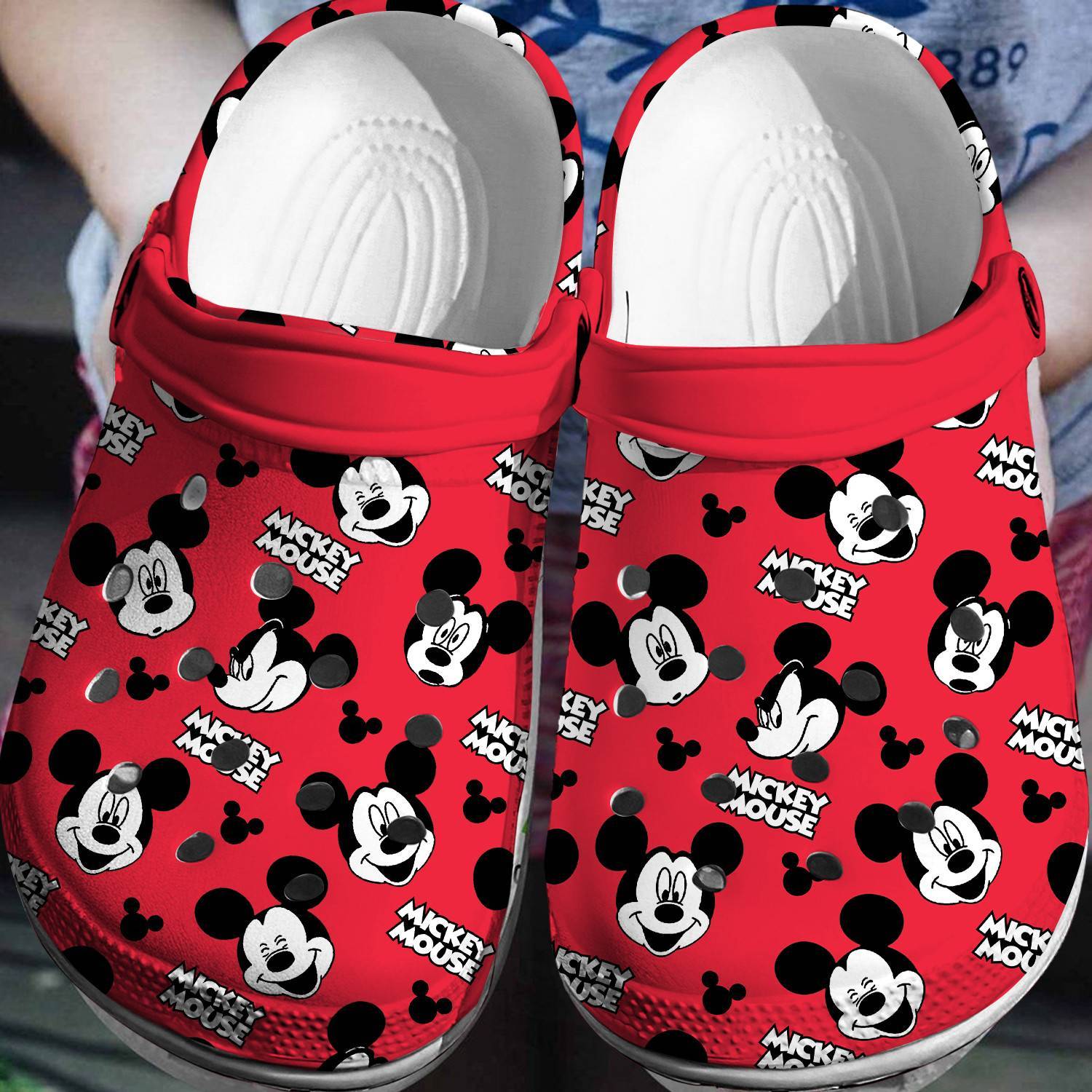 Cheerful Character: Mickey Mouse Crocs Classic Clogs