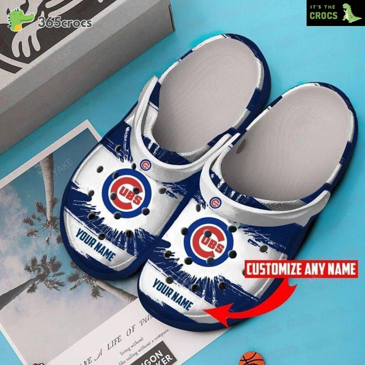 Chicago Cubs Baseball Spirit Celebrated on Croc Shoes