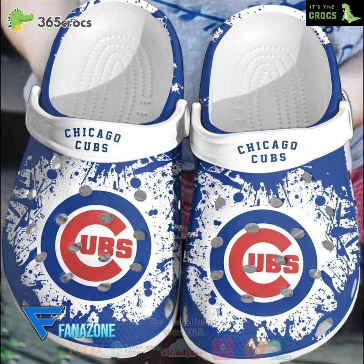 Chicago Cubs MLB Sport Crocs Clogs Shoes Comfortable