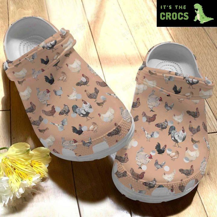 Chicken Amazing Chickens Crocs Classic Clogs Shoes