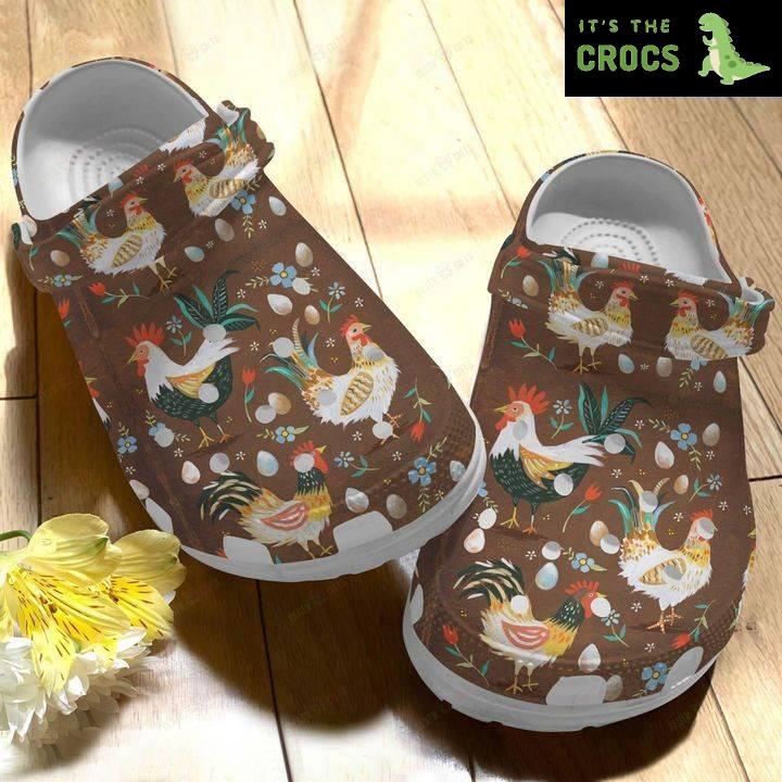 Chicken Farm Crocs Classic Clogs Shoes PANCR0197