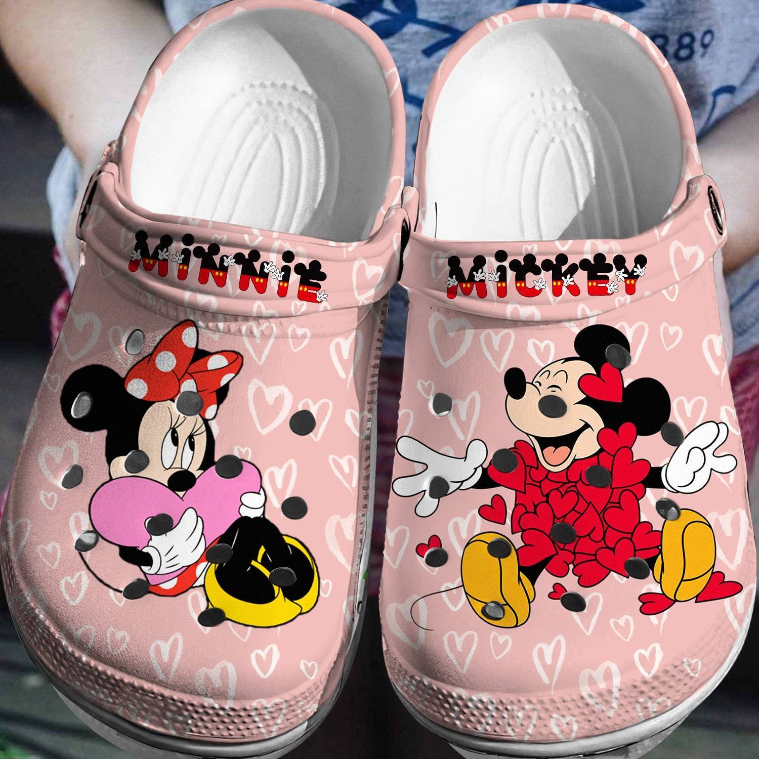 Classic Characters, Endless Fun: Mickey Minnie Crocs 3D Clog Shoes