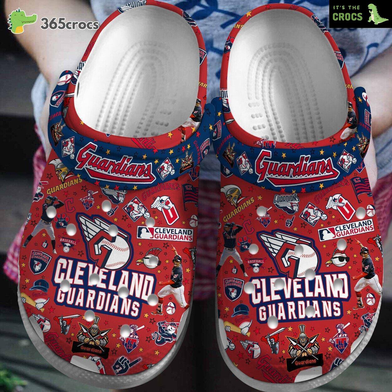 Cleveland Guardians MLB Elite Sport Premium Comfort Clogs Unique Shoes