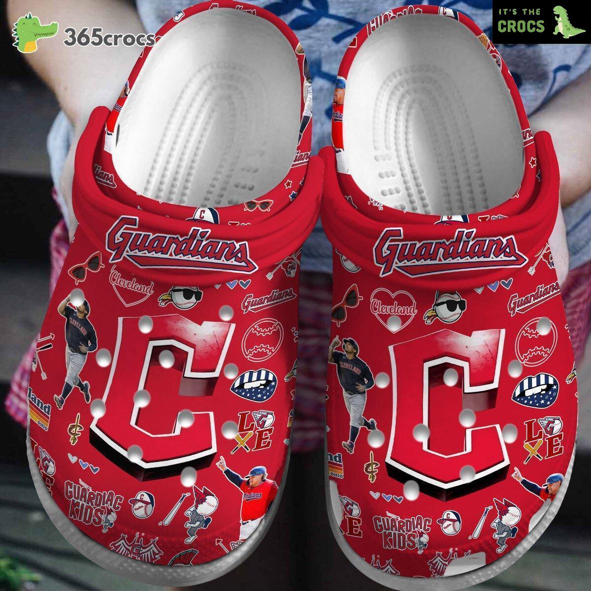 Cleveland Guardians MLB Enthusiast Comfortable Crocs Clogs Shoes Collection Elite