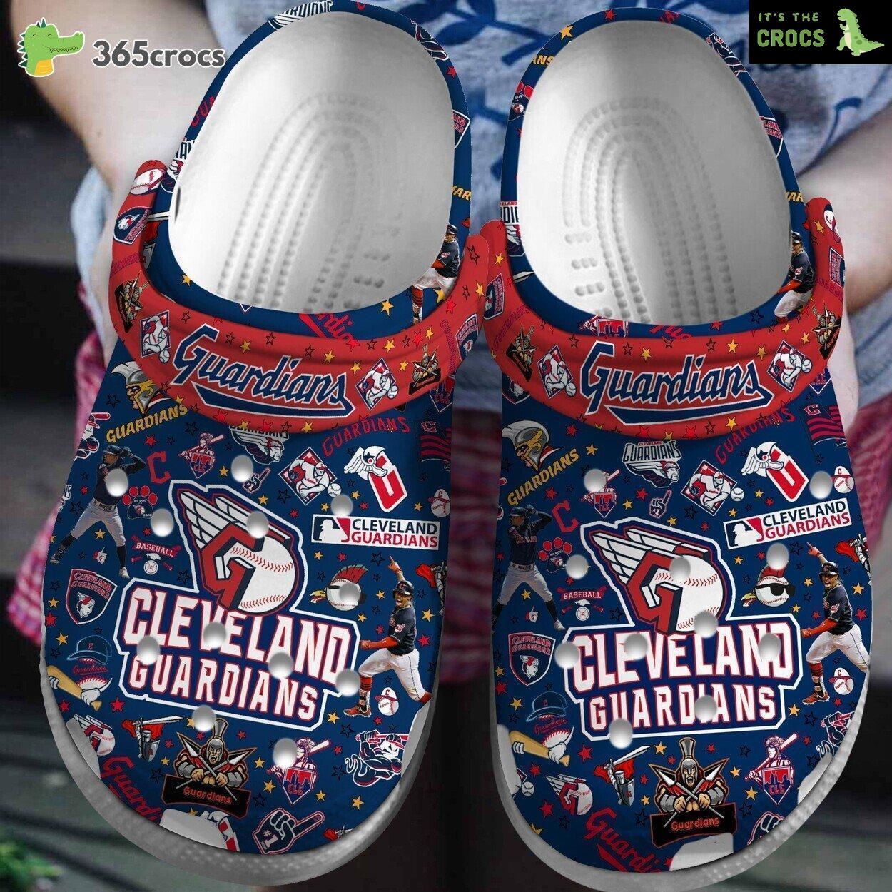 Cleveland Guardians MLB Sport Edition Premium Comfort Clogs Shoes