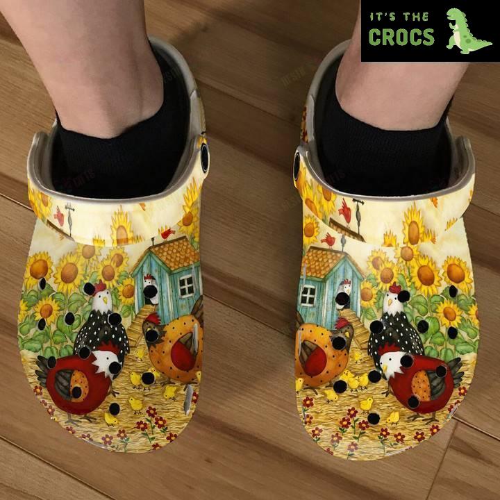 Cluck – tastic Comfort: Embrace Beauty and Comfort with Chicken Crocs Classic Clogs
