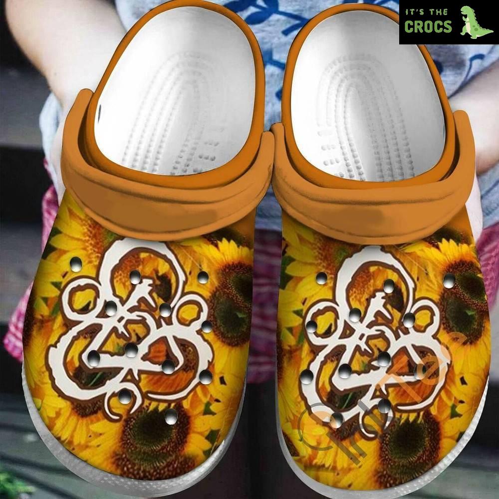 Coheed And Cambria Sunflower 102 Gift For Lover Rubber clog Crocs Shoes