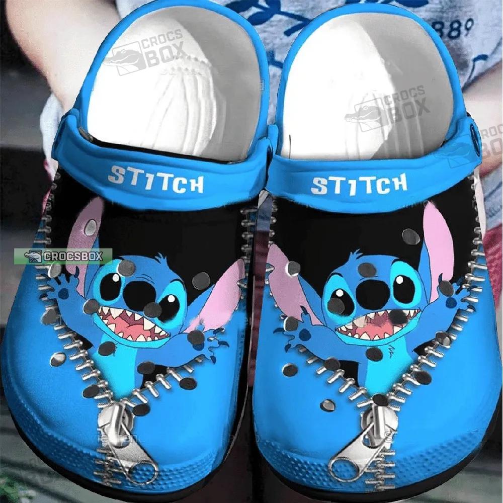 Custom Stitch Shoes Disney Stitch Crocs For Kids