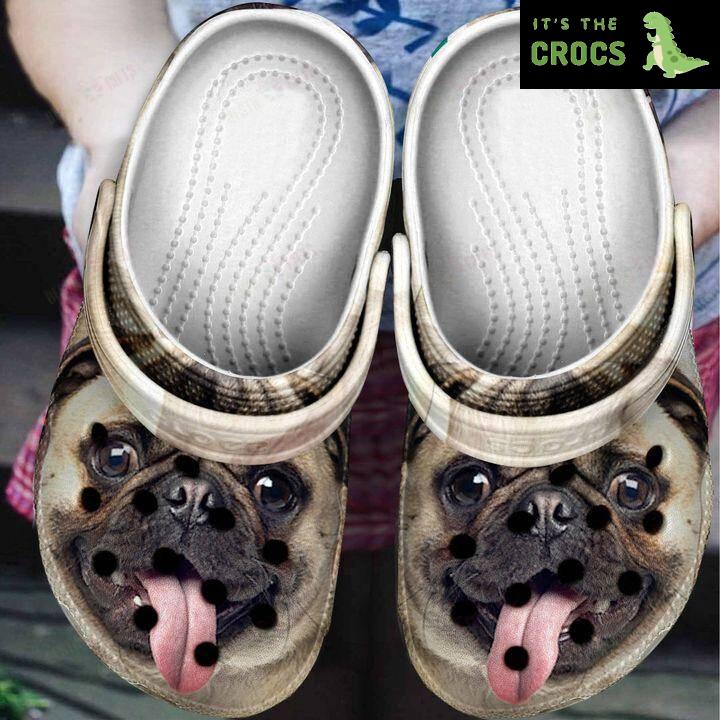 Cute and Quirky: Pug Crocs Classic Clogs