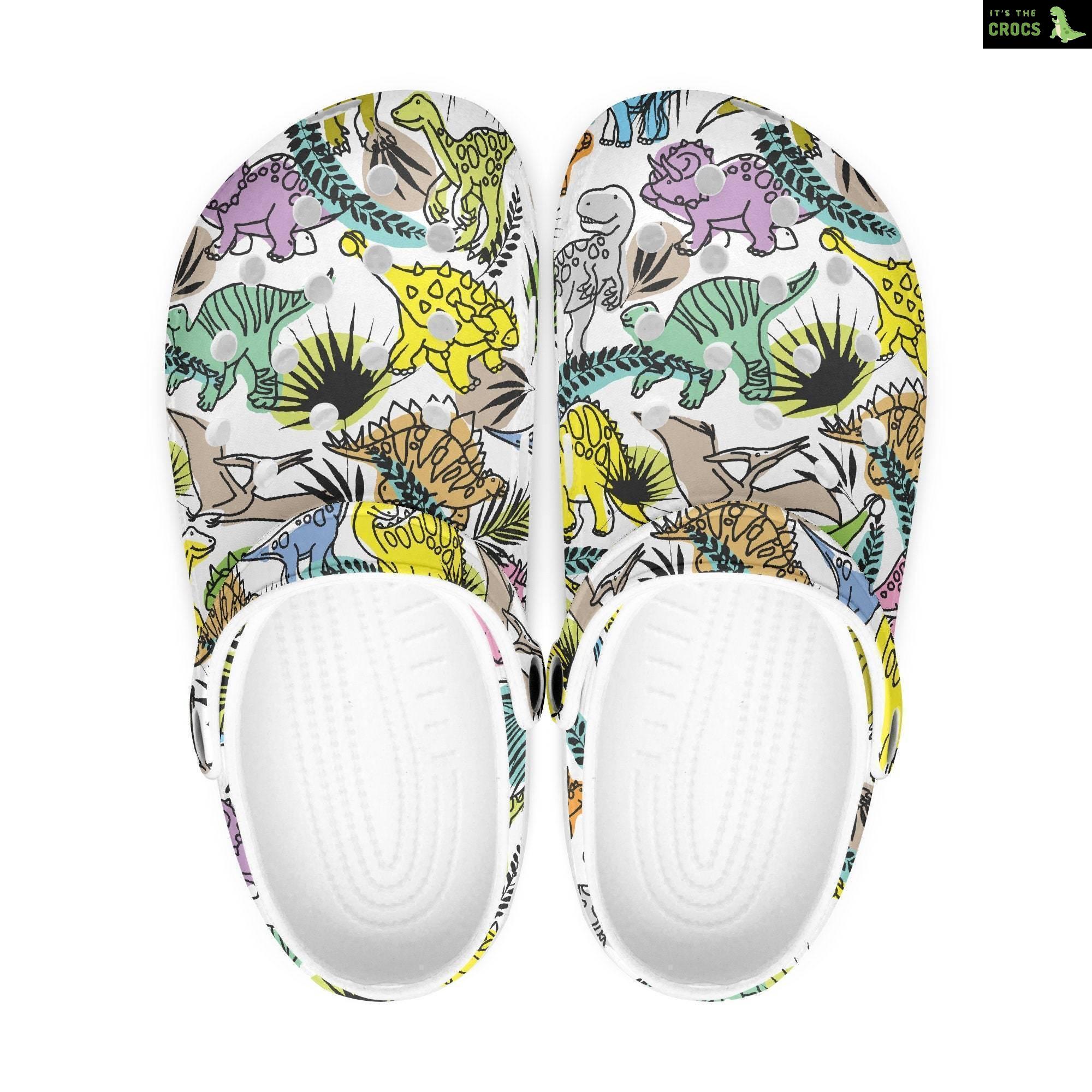 Cute Dinosaur Clogs, Garden Shoes Unisex