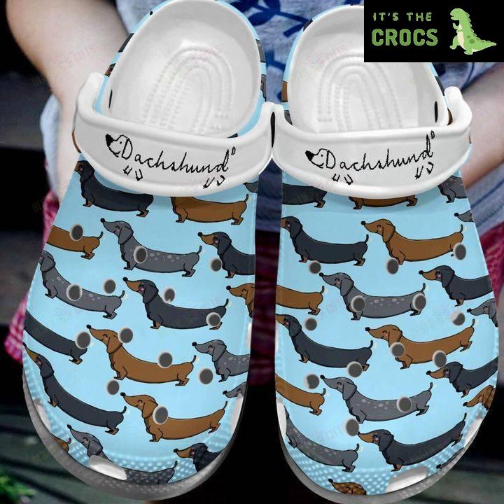 Dachshund 8 Colors My Love Crocs Classic Clogs Shoes