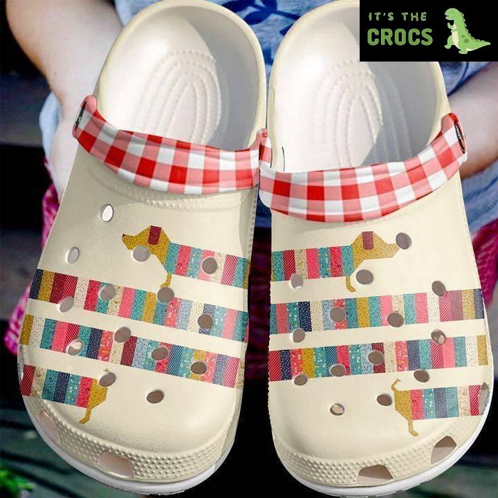 Dachshund Doxie Love Crocs Classic Clogs Shoes