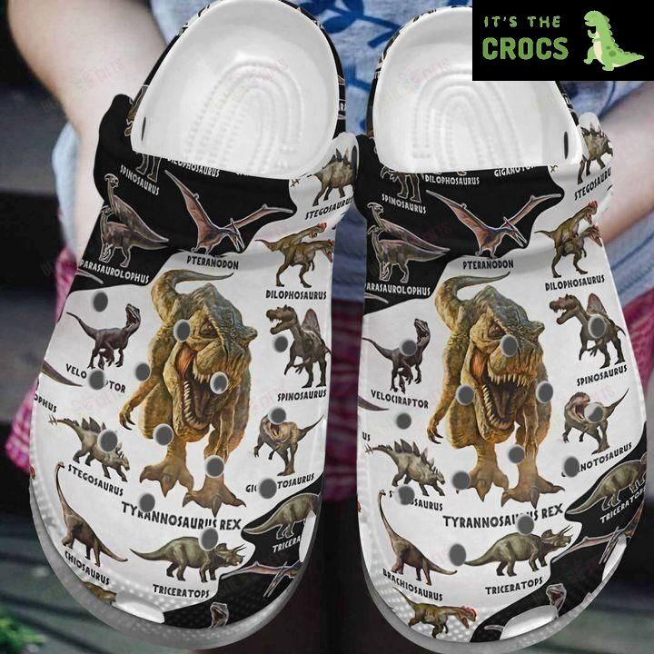 Dinosaur Love Dinosaurs Crocs Classic Clogs Shoes PANCR0110