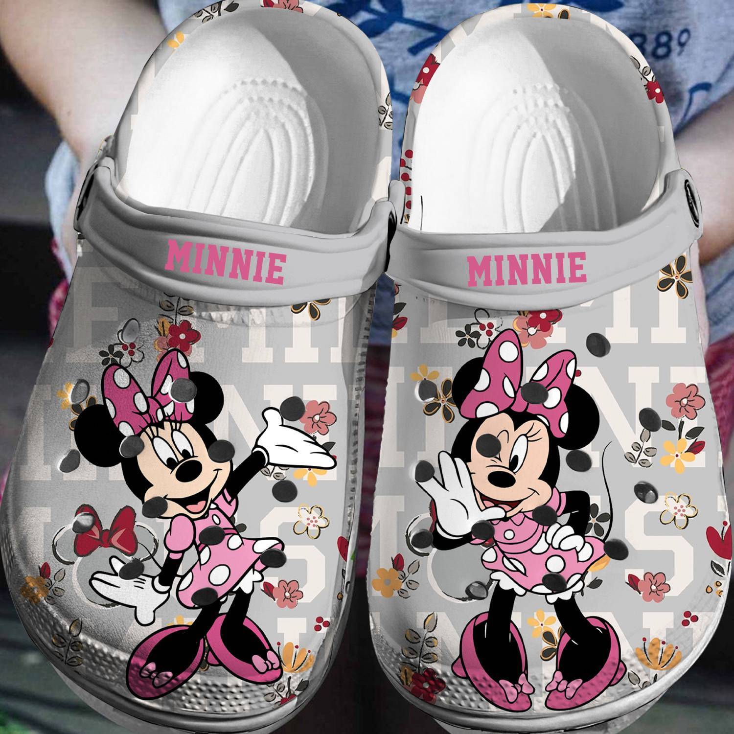 Disney Chic: Show Your Love for Minnie Mouse with 3D Clog Shoes