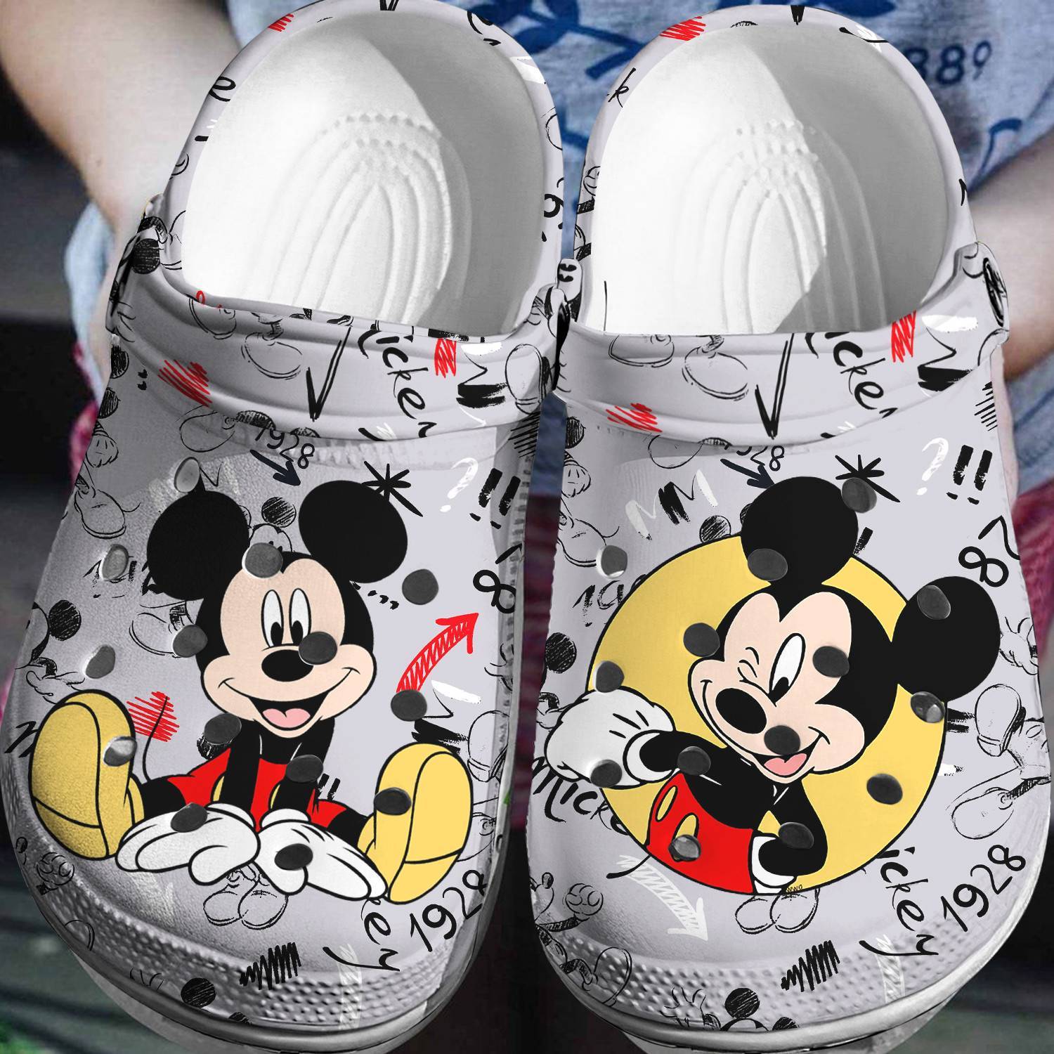 Disney Delight: Mickey Mouse Crocs Classic Clogs