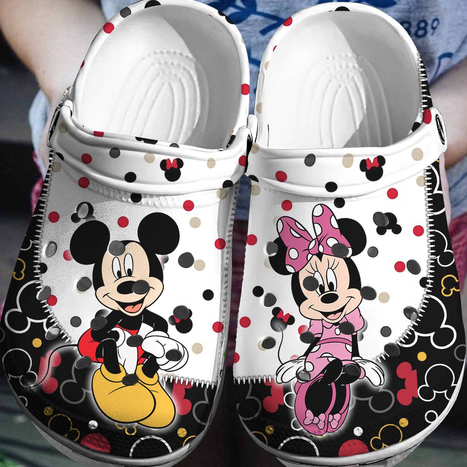 Disney Dreamers: Mickey Minnie Crocs 3D Clog Shoes – Wear Your Disney Love