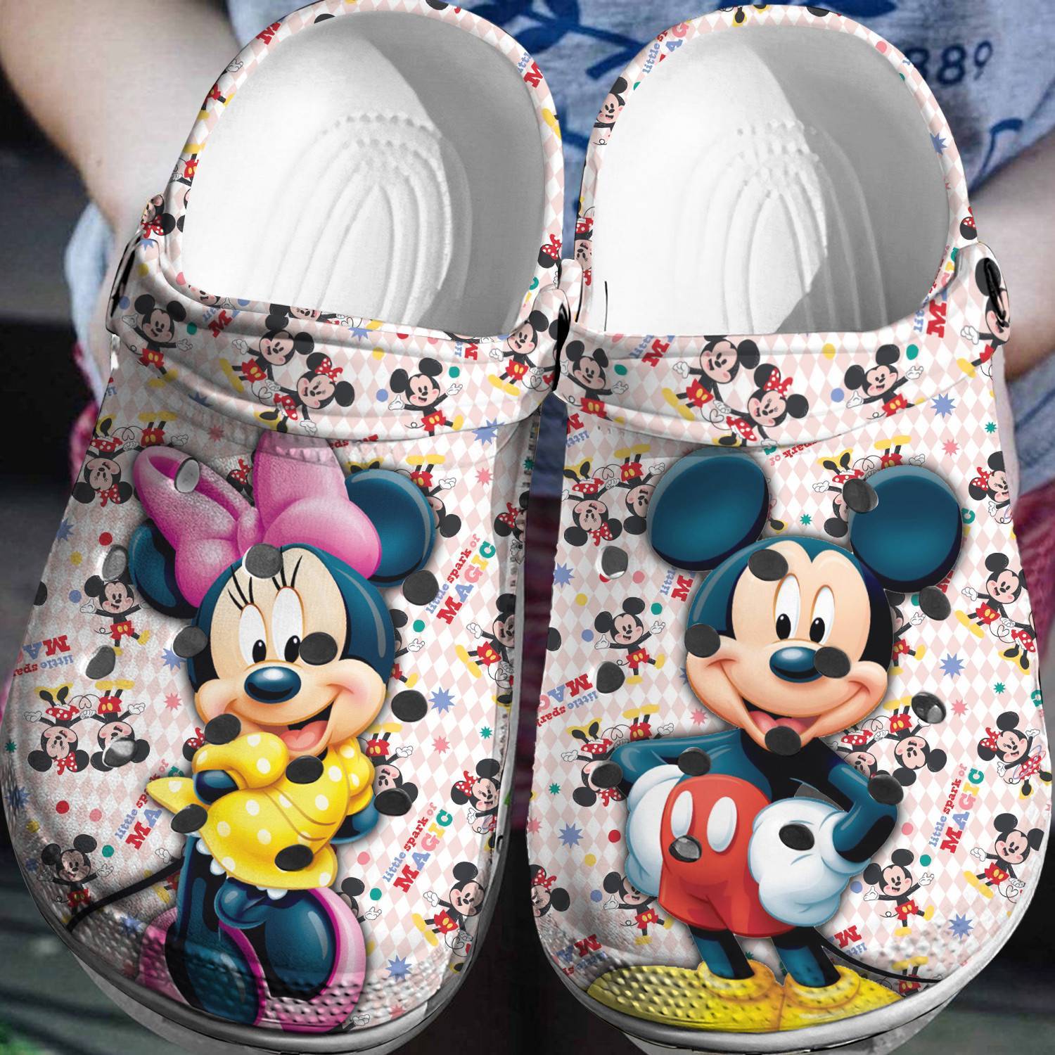 Disney Fan Favorites: Mickey Minnie Crocs 3D Clog Shoes – Show Your Disney Love