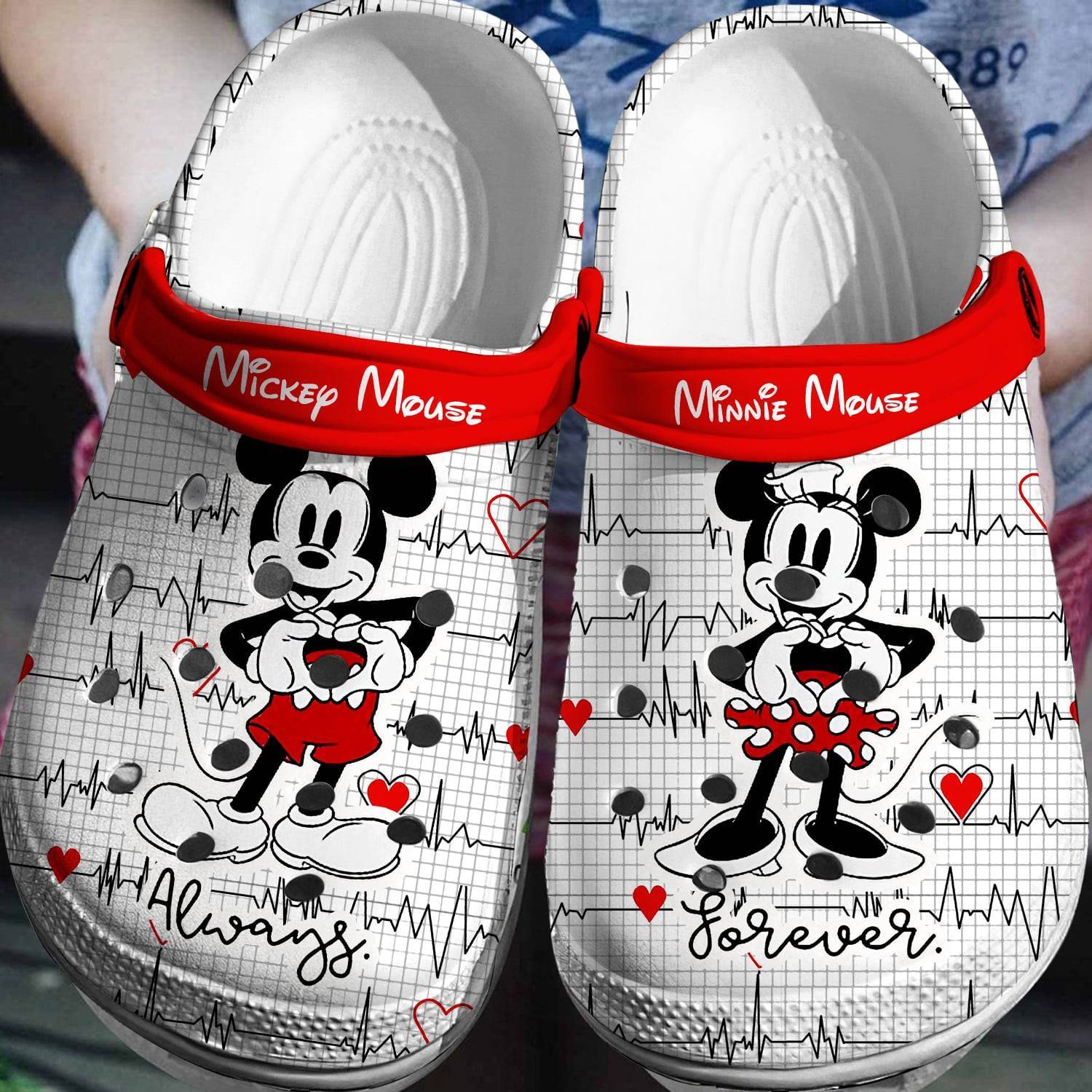 Disney Inspired: Mickey Minnie Crocs 3D Clog Shoes – Walk with Iconic Characters