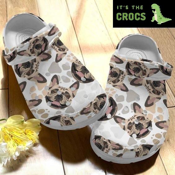 Dog Clog Pug Crocs Crocband Clog, Gifts For Adults Kids Crocs