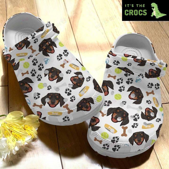 Dog Dachshund V2 Crocs Classic Clogs Shoes