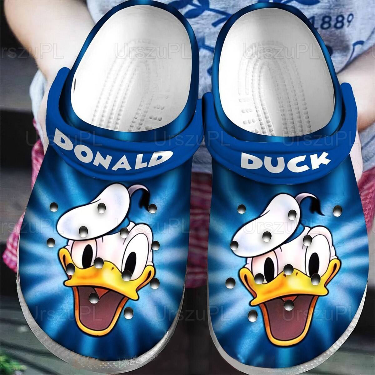 Donald Duck Design Unisex Clogs Cute Disney Charm Sandal Style Gift