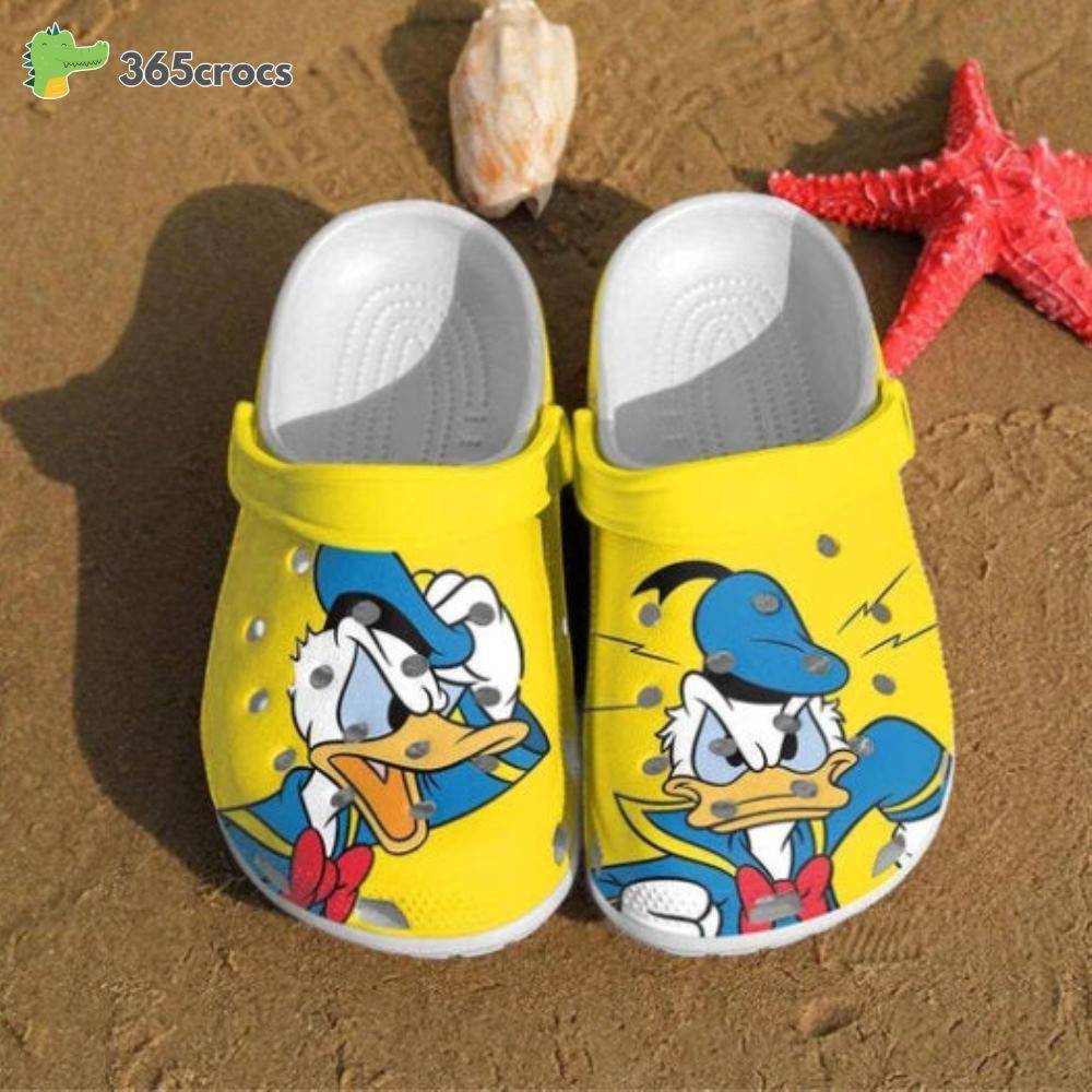 Donald Duck Disney Crocs Clog Shoes