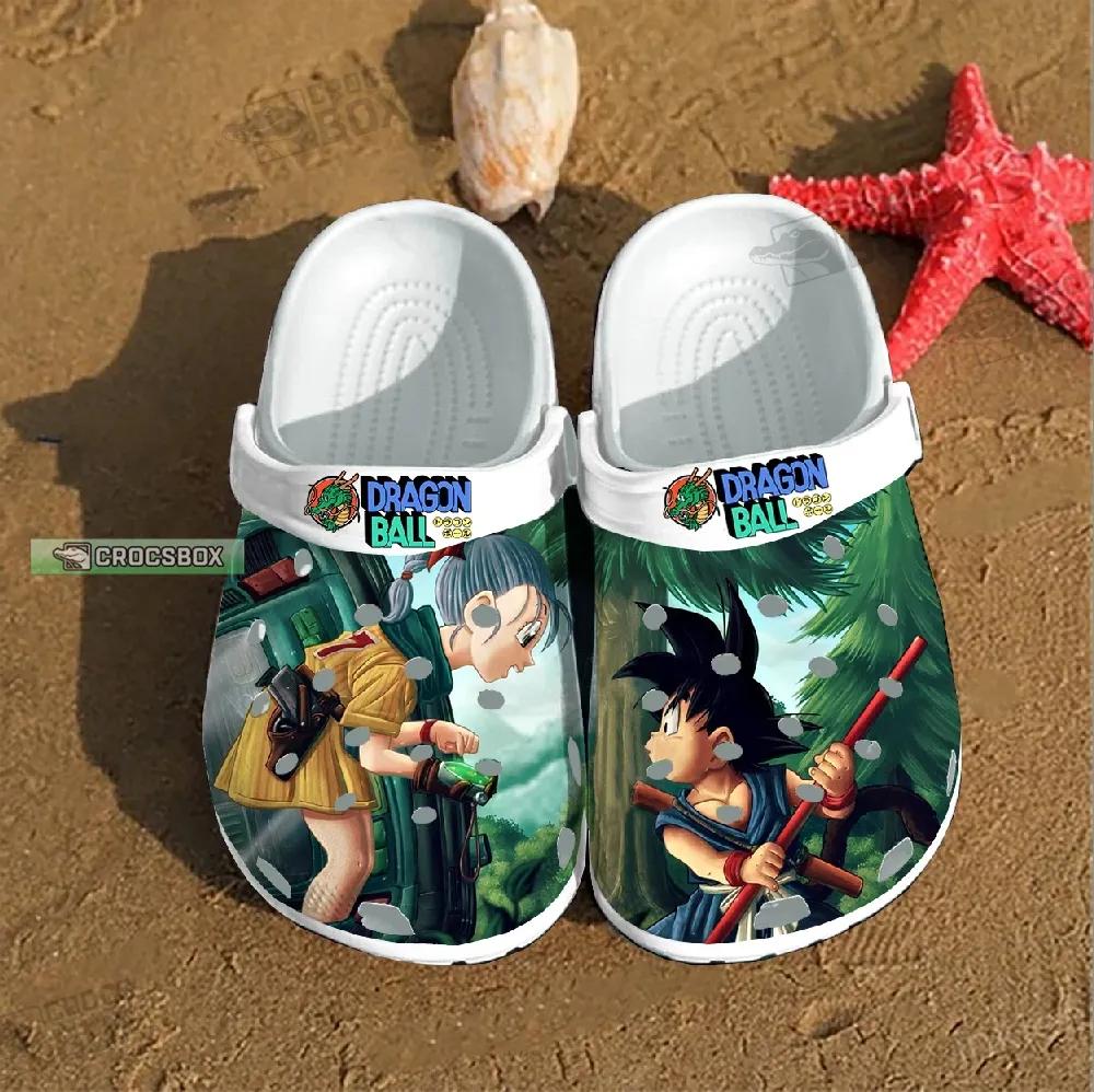 Dragon Ball Goku And Chi-Chi Crocs Shoes