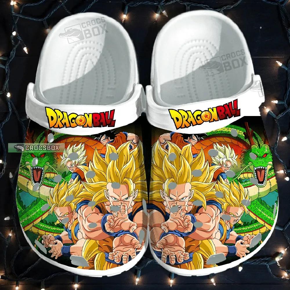 Dragon Ball Songoku Kamehameha Crocs Shoes