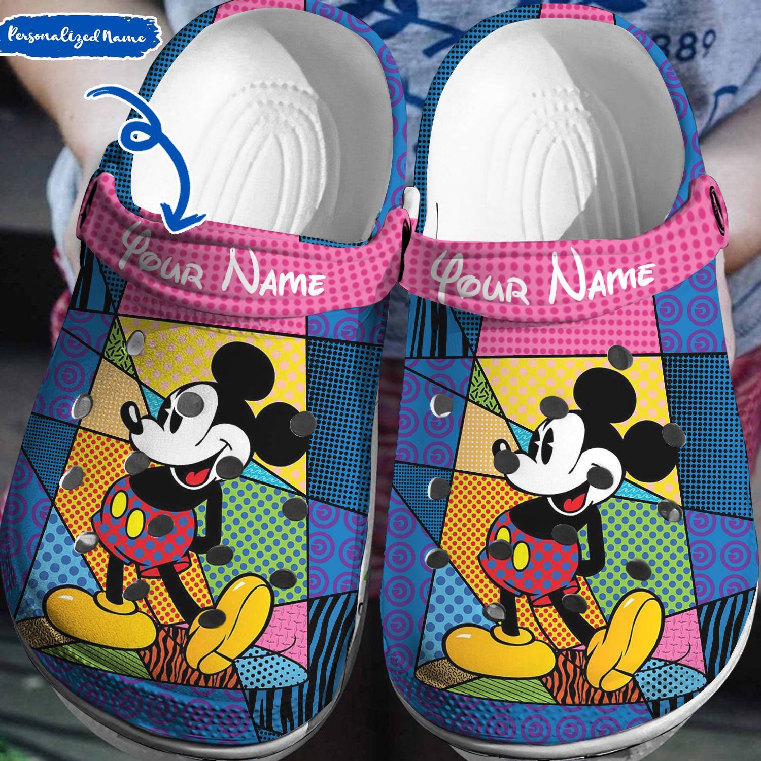 Enchanting Mouse: Mickey Mouse 3D Clog Shoes