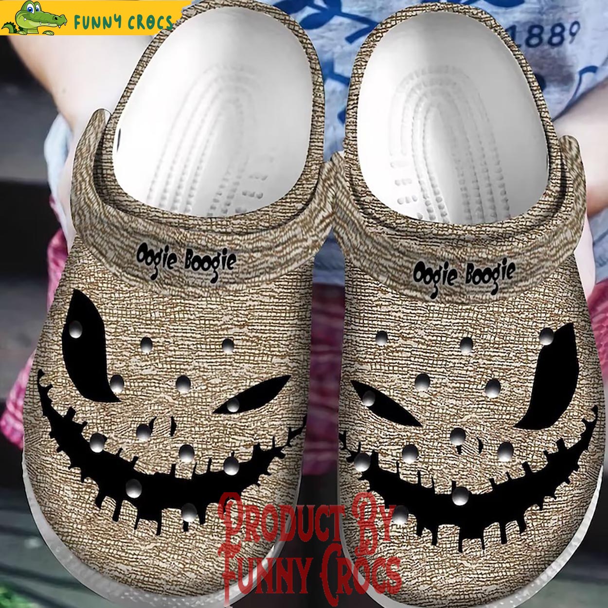 Face Oogie Boogie Crocs Clogs – Discover Comfort And Style Clog Shoes