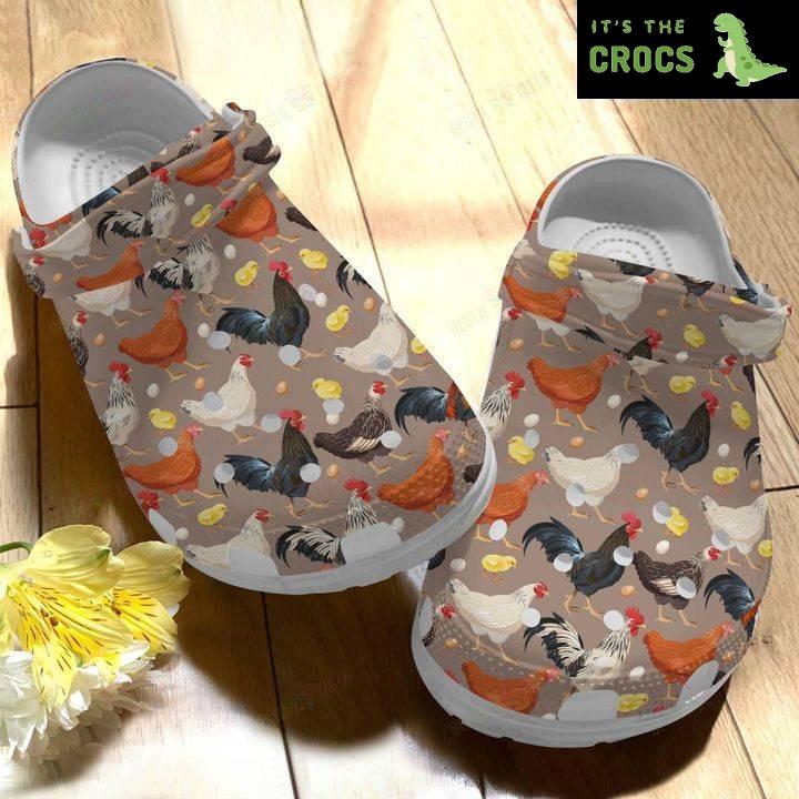 Farm Chicken V5 Crocs Classic Clogs Shoes