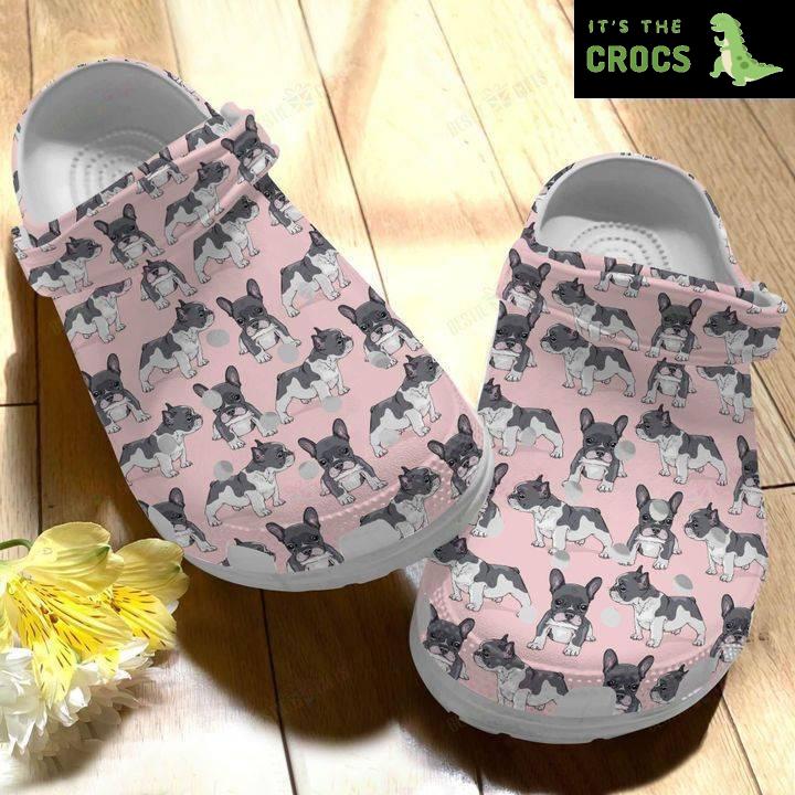 French Bulldog Frenchie Puppies Crocs Classic Clogs Shoes